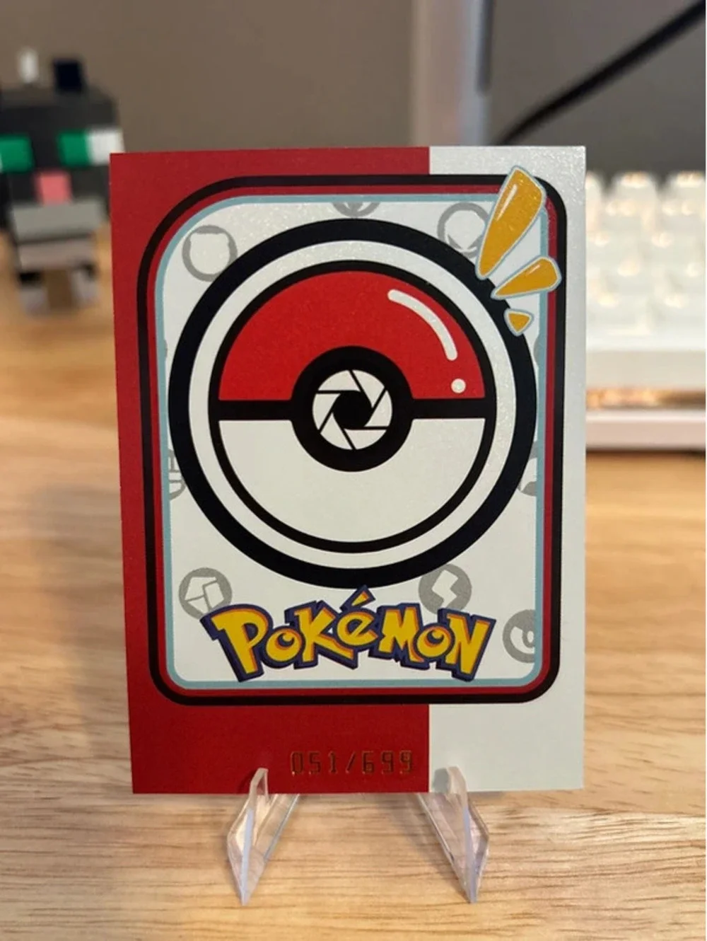 Pokemon Mengka HIT 1.0 - Serialized Iono Vulpix 051/699 Card - DH-008